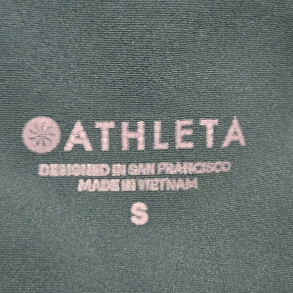 Athleta Women's Affirmation Dragonfly Kamala Floral 7/8 Leggings Size Small - Picture 6 of 11